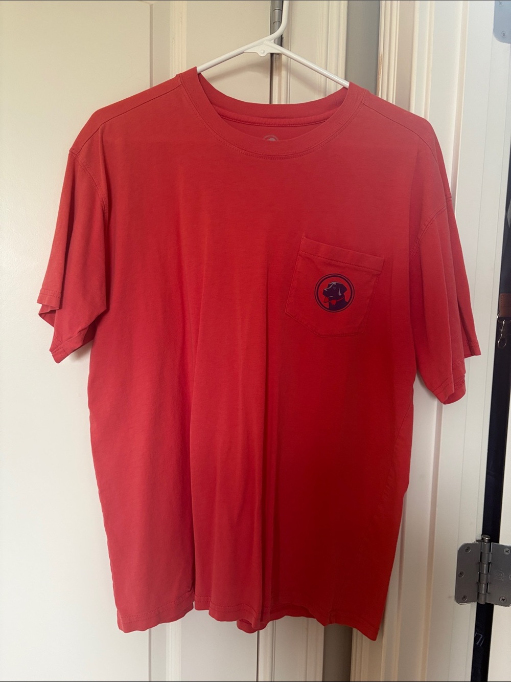 Southern Proper Classic Red Short-Sleeve Pocket Tee